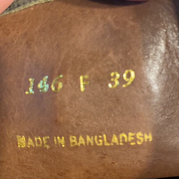 Vintage Leather Boots Size 39 / 8 - Picture 5 of 12